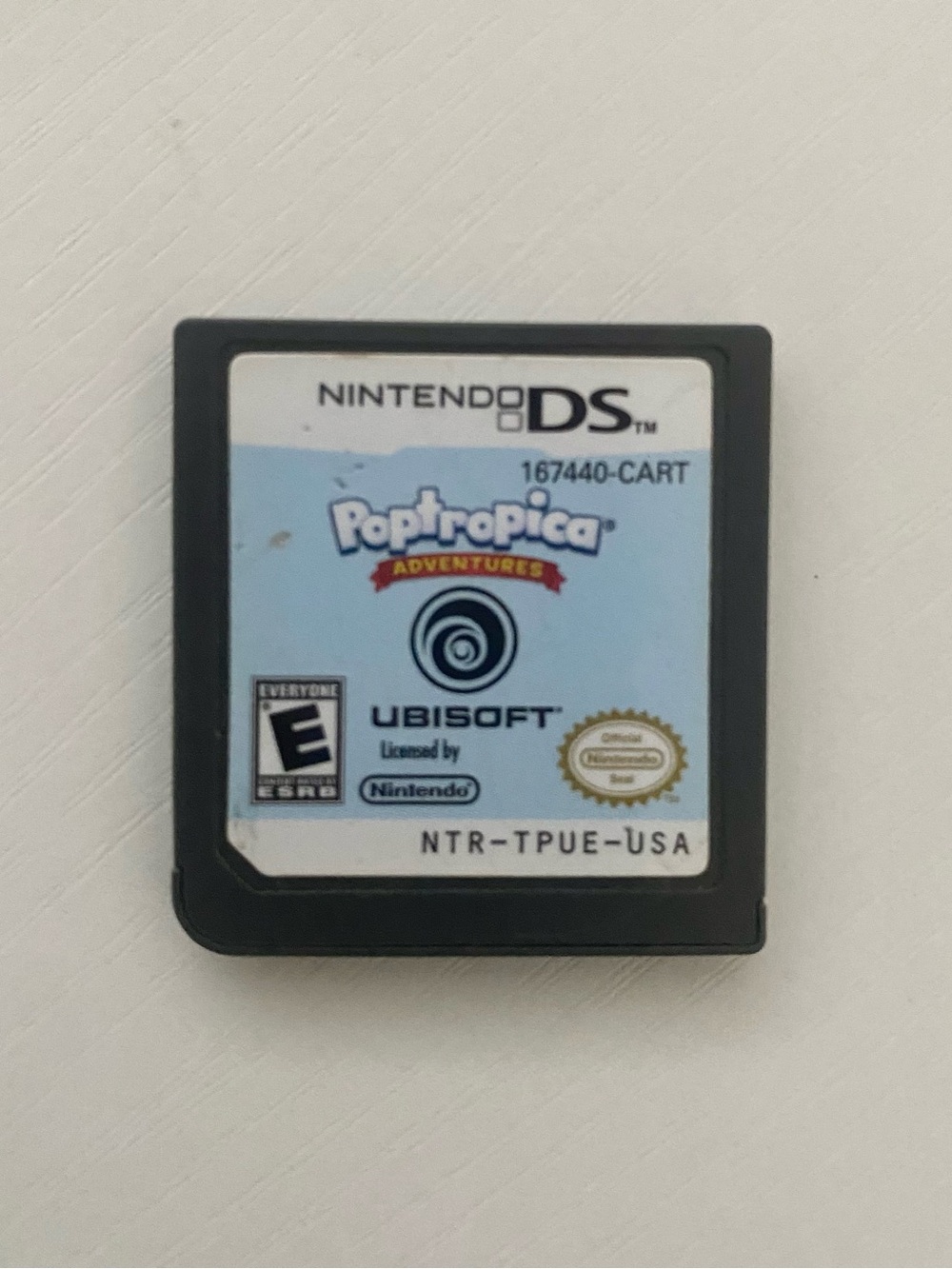 Nintendo DS Poptropica Adventures Game Card